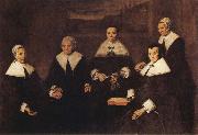 Frans Hals Regentsses of the Old Men's Almoshouse in Haarlem France oil painting artist